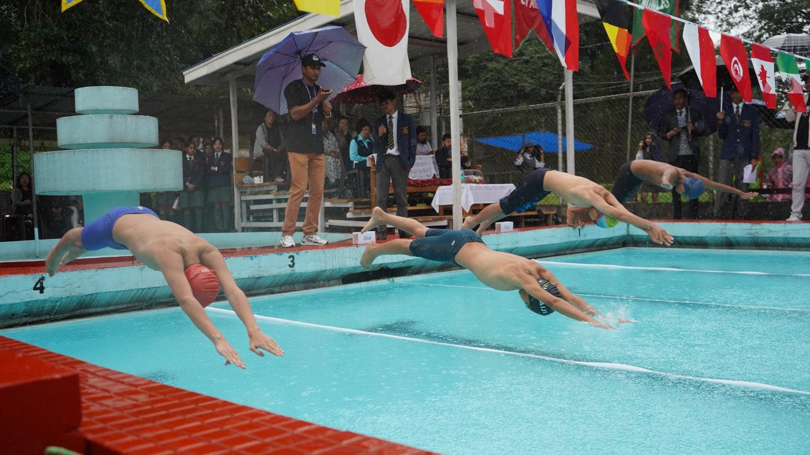 The Burns' Memorial Shield Inter School, Aquatic Meet 2024.