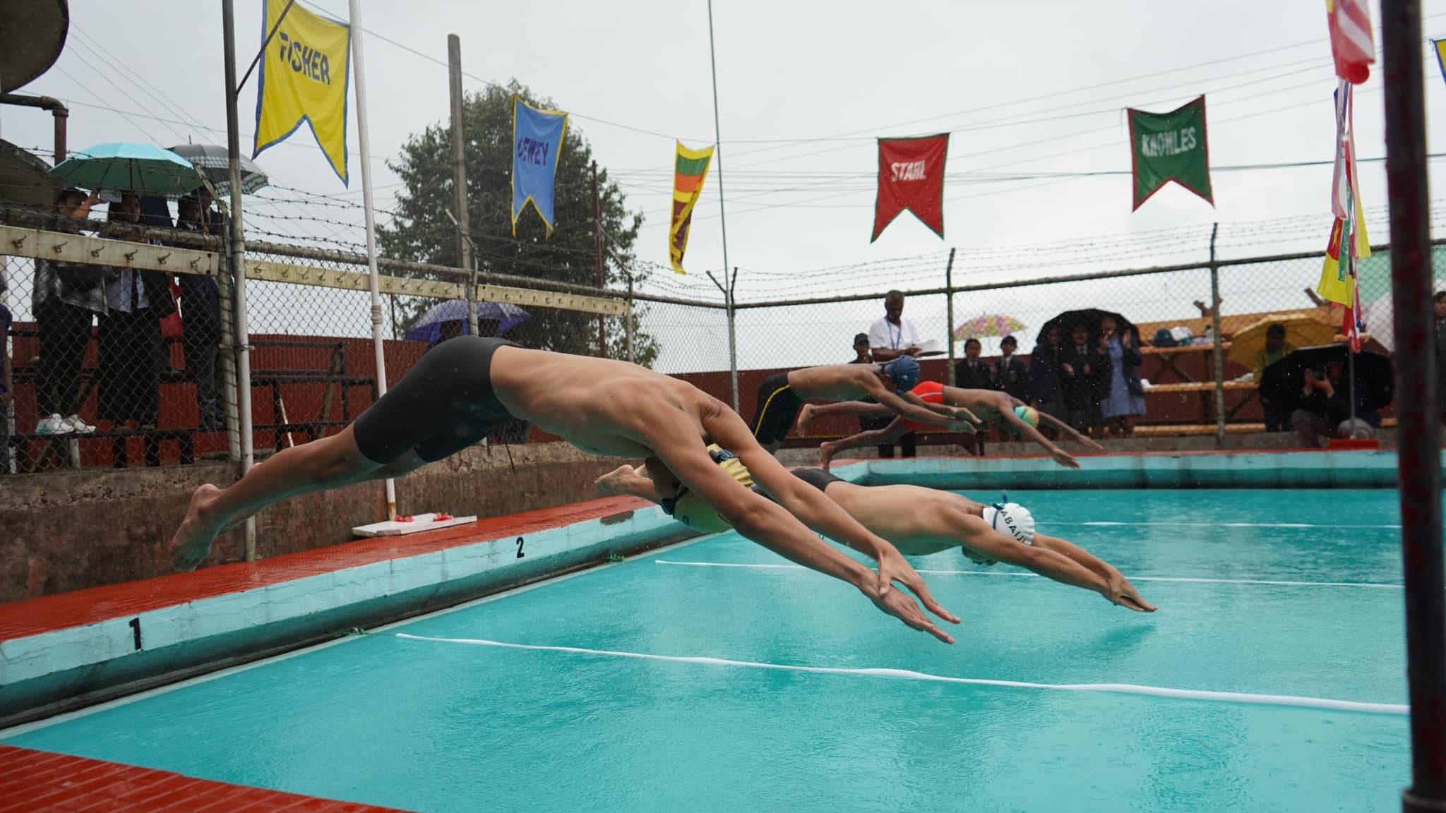 The Burns' Memorial Shield Inter School, Aquatic Meet 2024.