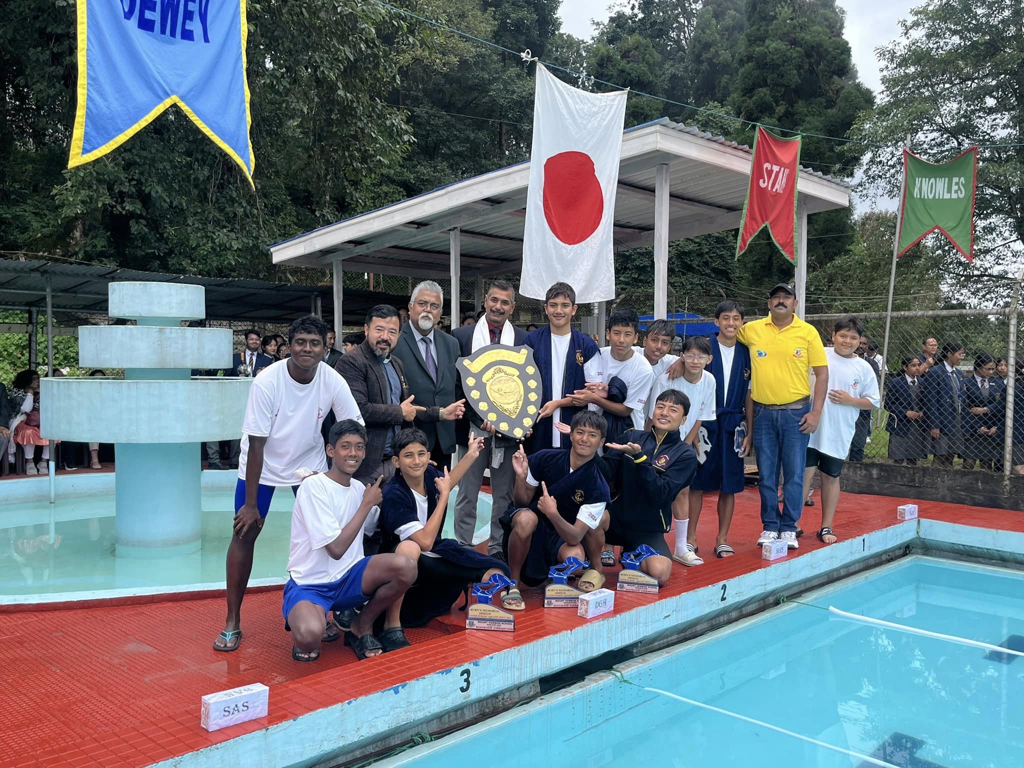 The Burns' Memorial Shield Inter School, Aquatic Meet 2024.